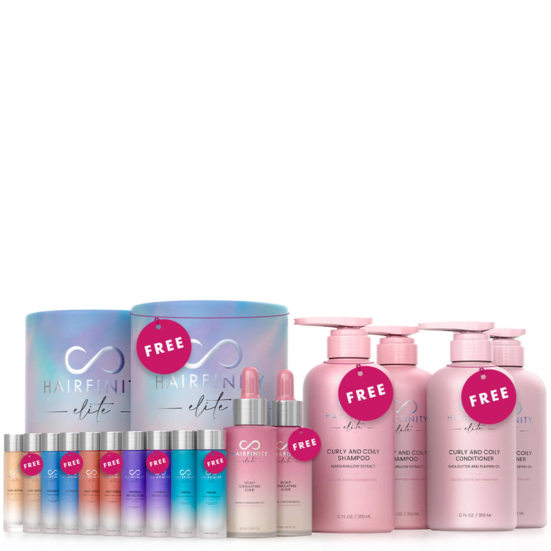Infinity Growth Kit (Curly & Coily) BOGO Hairfinity